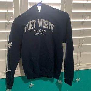 fort worth texas good, dark blue, XL youth